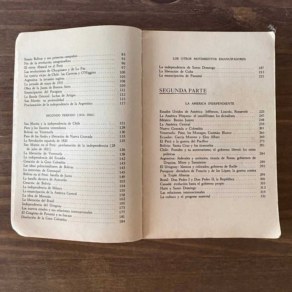Vintage 1966 Curso de Historia de America Tomo II Edilberto Marban Spanish Book